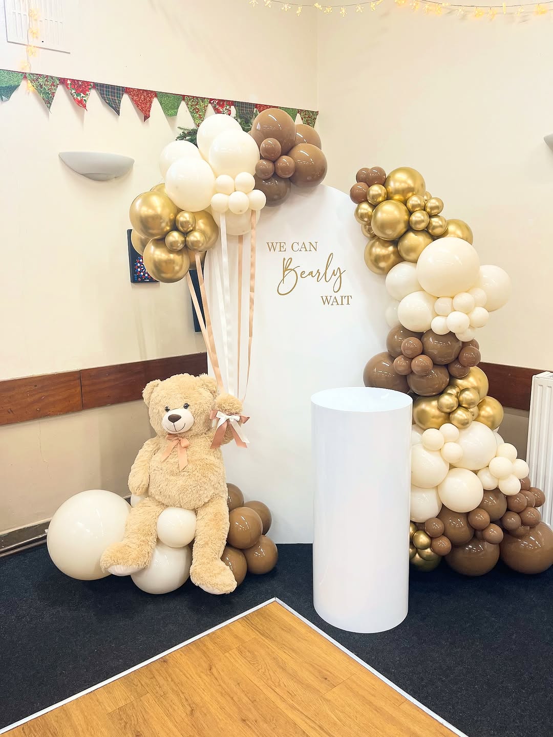 "We Can Bearly Wait" Baby Shower Installation